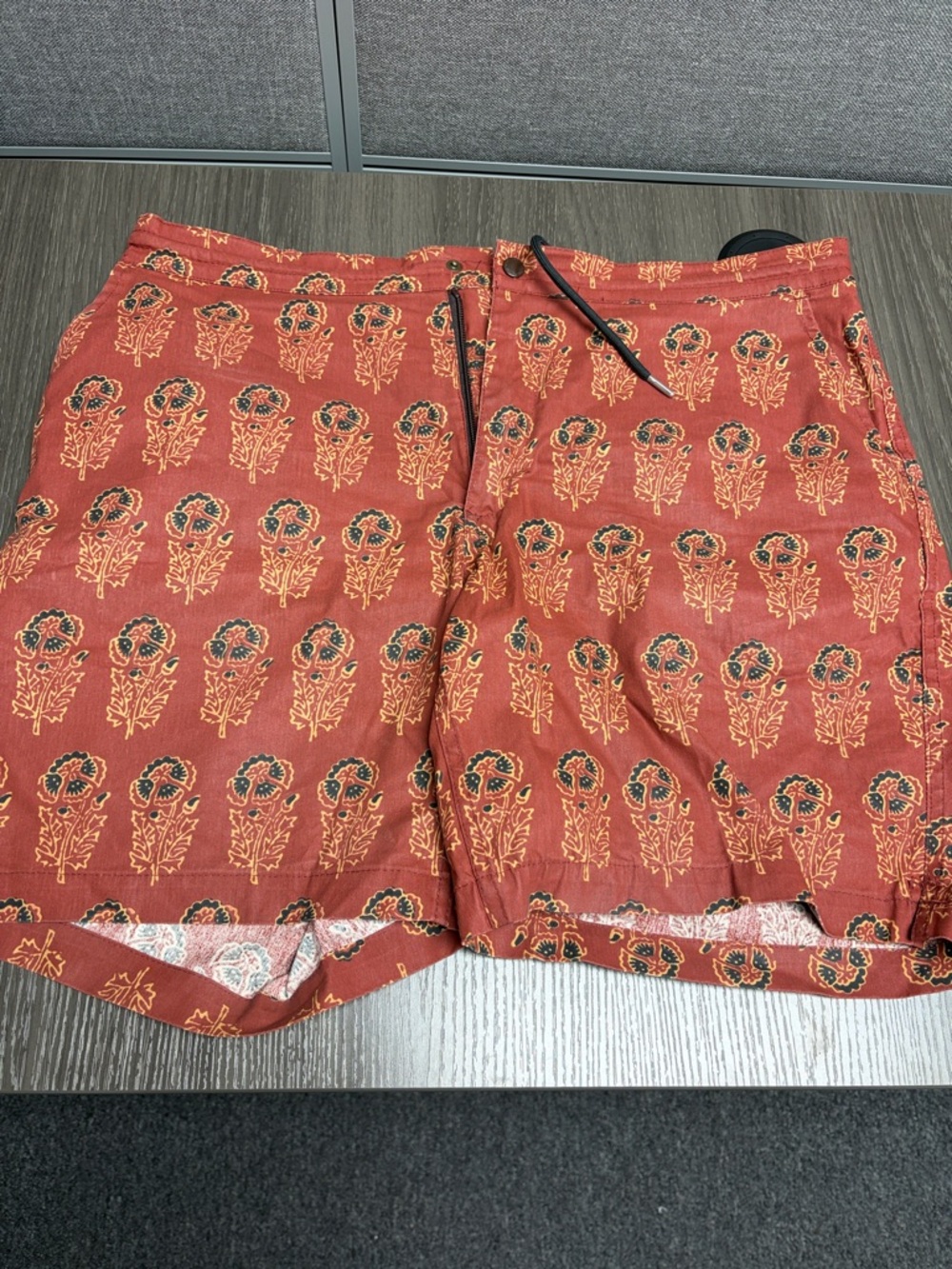 Adventure Short in Rust Floral